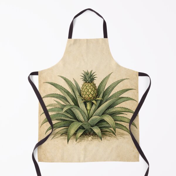 Item preview, Vintage Pineapple Botanical Print – Antique Ananas Comosus Kitchen Wall Art designed and sold by Darlin8888.