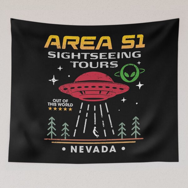 Item preview, Area 51 Sightseeing Tours designed and sold by PaulSDesign.