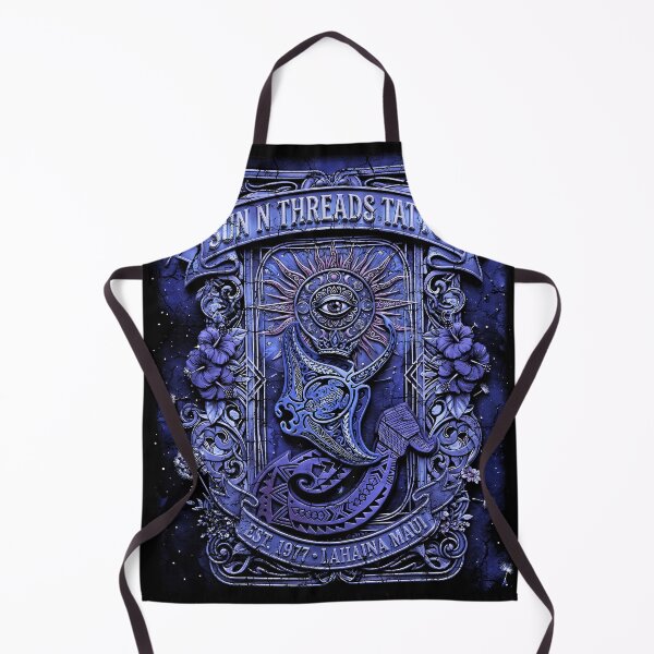 Item preview, Sun N Threads Tattoo – Distressed Lahaina Heritage Tiki Shield designed and sold by sunnthreads.
