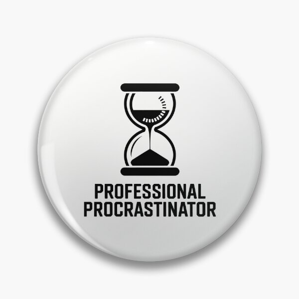 Item preview, Professional Procrastinator Work Humor designed and sold by SplashTastic.