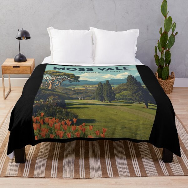 Item preview, Moss Vale Vintage Travel Poster Landscape designed and sold by mrqwzrwdb69.