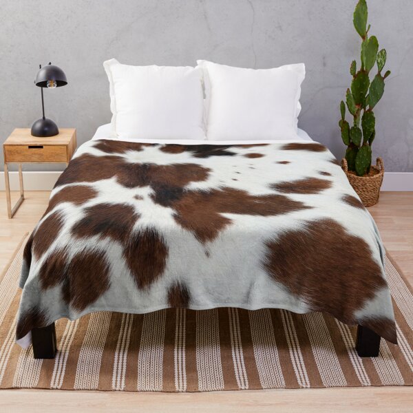 Item preview, Cow Hide Brown & White designed and sold by Gymmer-Life.