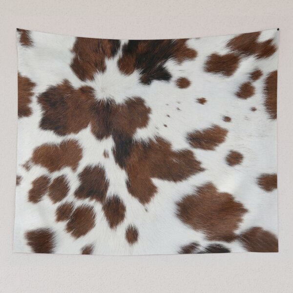 Item preview, Cow Hide Brown & White designed and sold by Gymmer-Life.
