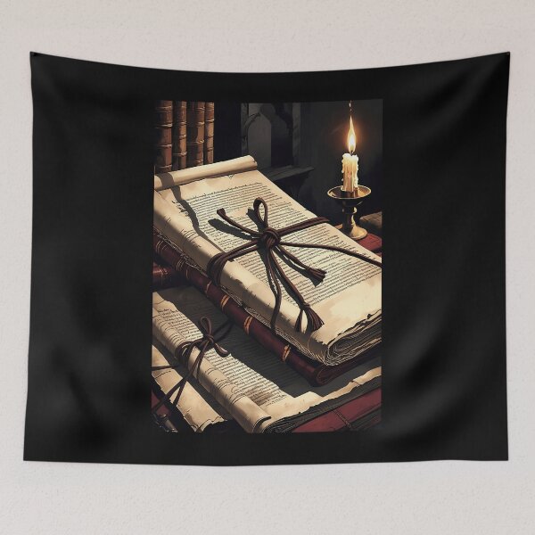Item preview, Ancient Scrolls Dark Academia Historical Art designed and sold by mrqwzrwdb69.