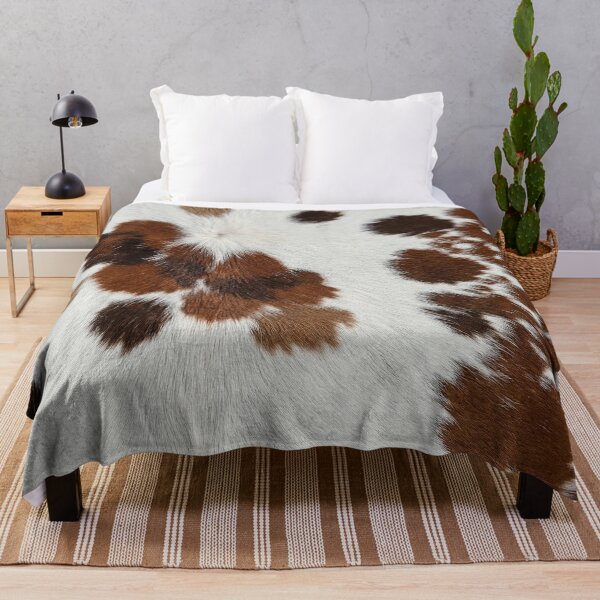 Item preview, Cow Hide Brown & White designed and sold by Gymmer-Life.