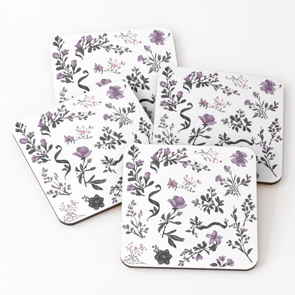 Item preview, Romantic purple flower garden designed and sold by uunaa.