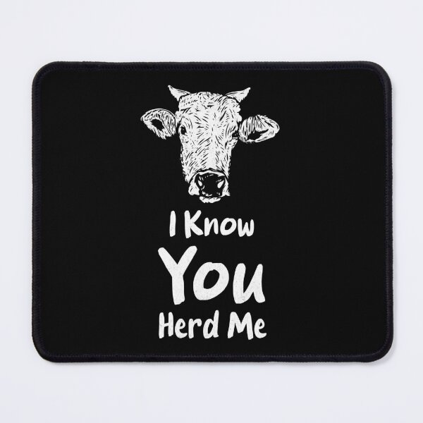 Item preview, I Know You Herd Me Funny Cow Pun Teacher Jokes designed and sold by UniTeeCo.