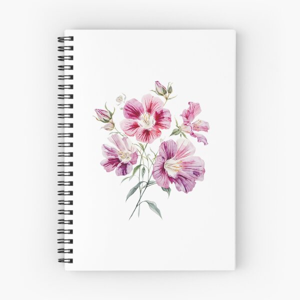 Item preview, Pink hollyhock designed and sold by uunaa.