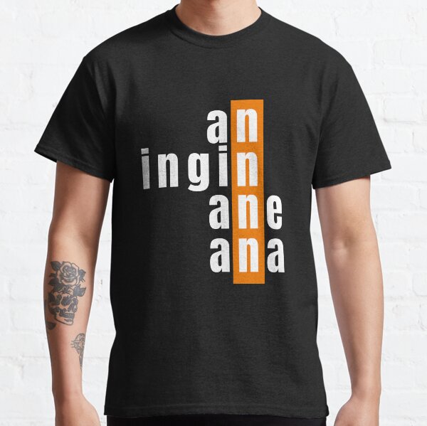 Aninginaneana Dundee Phrases Onion Bridie Scottish Words and Phrases Classic T-Shirt