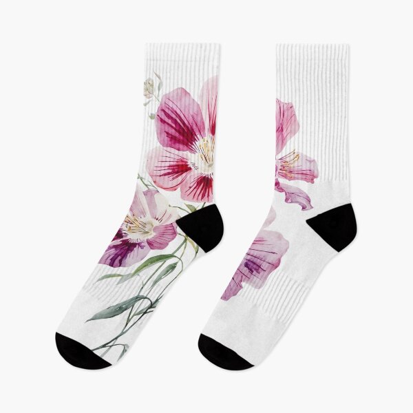 Item preview, Pink hollyhock designed and sold by uunaa.