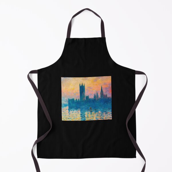 Item preview, Impressionist Parliament River Sunset Painting designed and sold by mrqwzrwdb69.