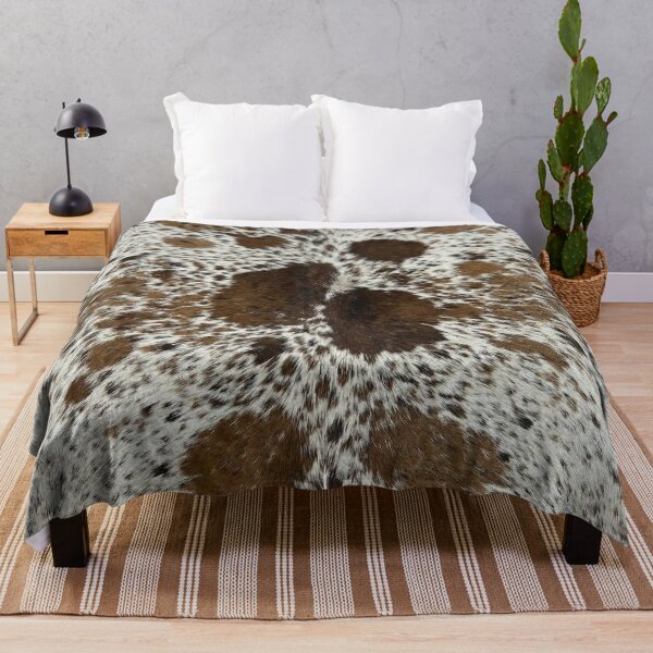 Item preview, Cow Hide Brown & White designed and sold by Gymmer-Life.