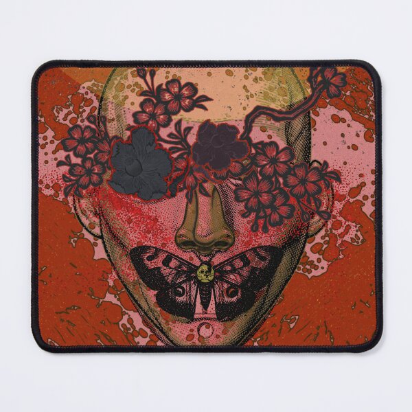 Item preview, Silence of the Lambs Inspired Surrealistic Collage designed and sold by mooncakekaro.