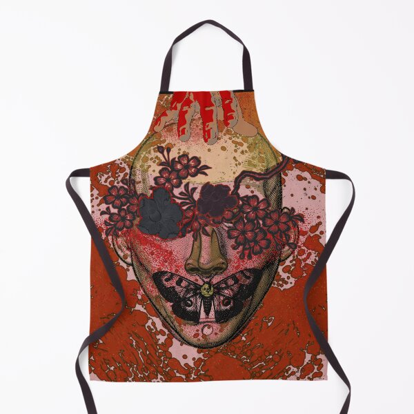 Item preview, Silence of the Lambs Inspired Surrealistic Collage designed and sold by mooncakekaro.