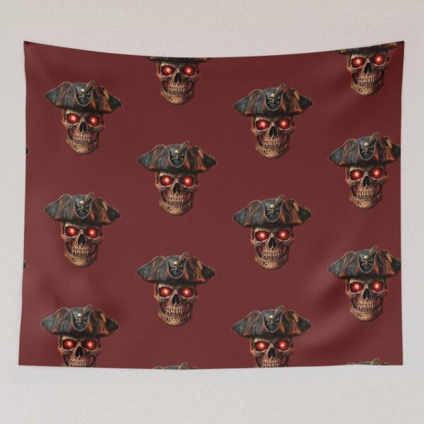 Item preview, Realistic Pirate Skull Design – Vintage Skull with Pirate Hat, Dark Gothic Art, Halloween Aesthetic designed and sold by Cauldron Crafts.