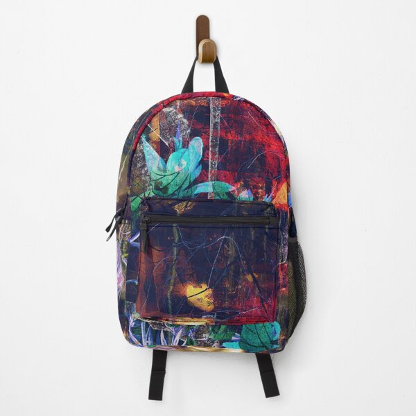 Item preview, Ethereal Midnight Garden Abstract Floral Collage designed and sold by NickDedidis.