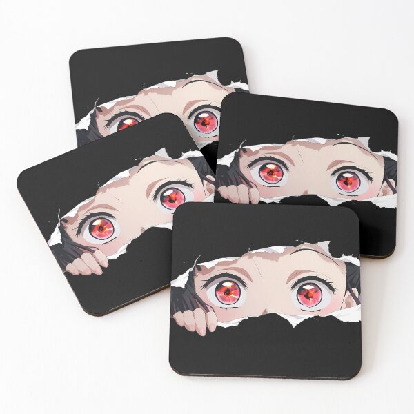 Item preview, Kanao Tsuyuri Demon Slayer Pink Eyes Quiet Torn Paper Peek Anime Girl designed and sold by PMartistStudio.