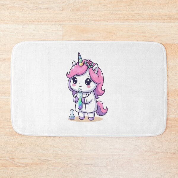 Item preview, Kawaii Science Unicorn Chemist designed and sold by Ella_Sketch.