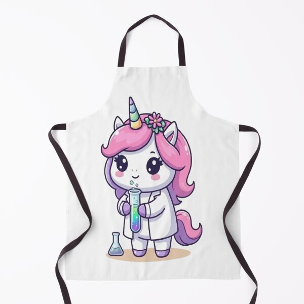 Item preview, Kawaii Science Unicorn Chemist designed and sold by Ella_Sketch.