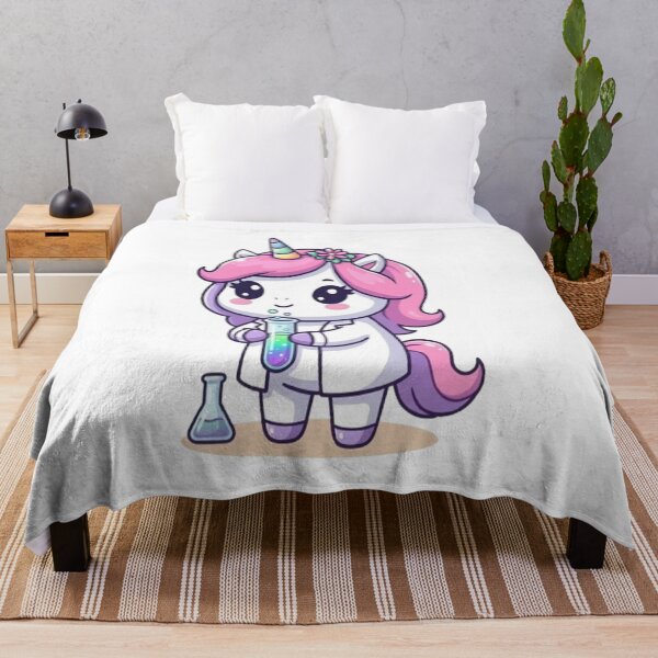 Item preview, Kawaii Science Unicorn Chemist designed and sold by Ella_Sketch.