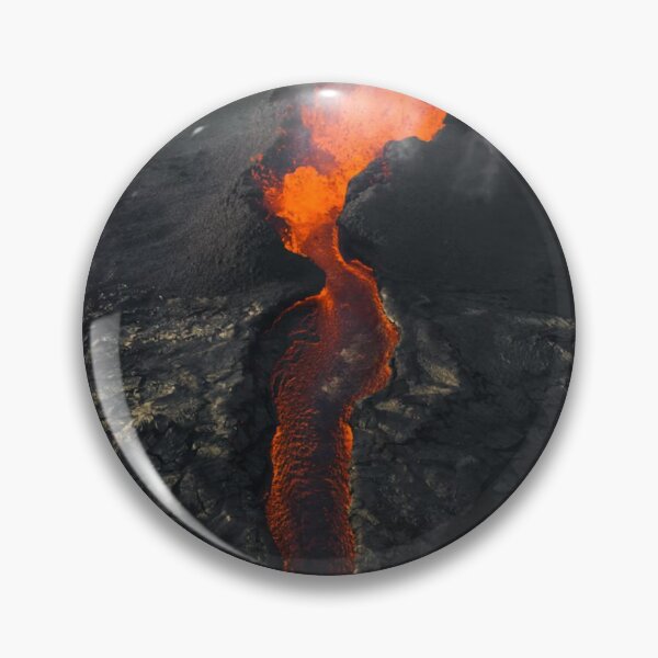 Item preview, Volcano Lava Scene Photographic Print designed and sold by Mother-Nature65.