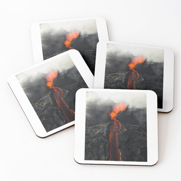Item preview, Volcano Lava Scene Photographic Print designed and sold by Mother-Nature65.