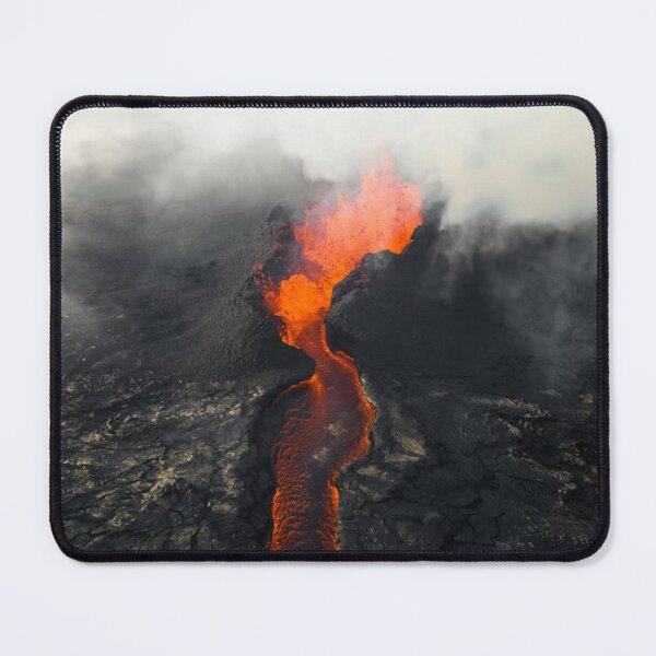 Item preview, Volcano Lava Scene Photographic Print designed and sold by Mother-Nature65.