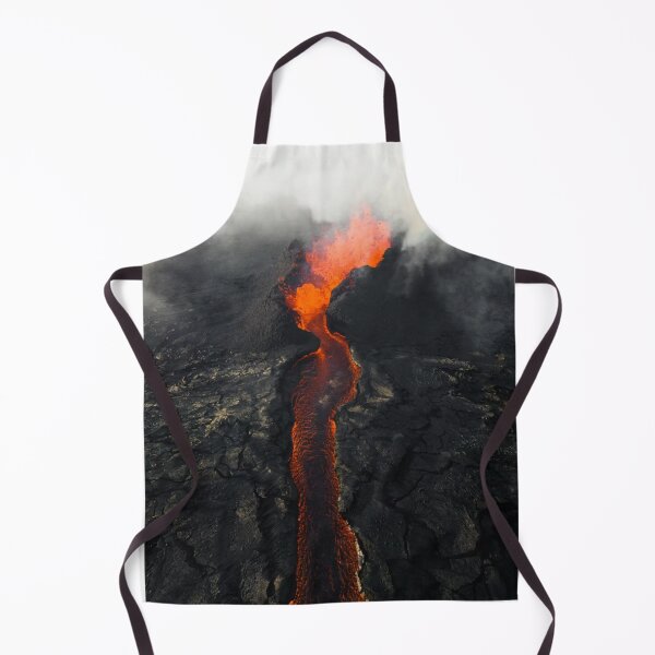 Item preview, Volcano Lava Scene Photographic Print designed and sold by Mother-Nature65.