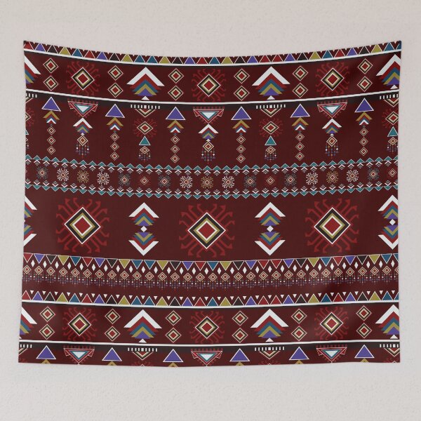 Item preview, Native Abstract Geometric Navajo American Pattern designed and sold by NarongStocker37.
