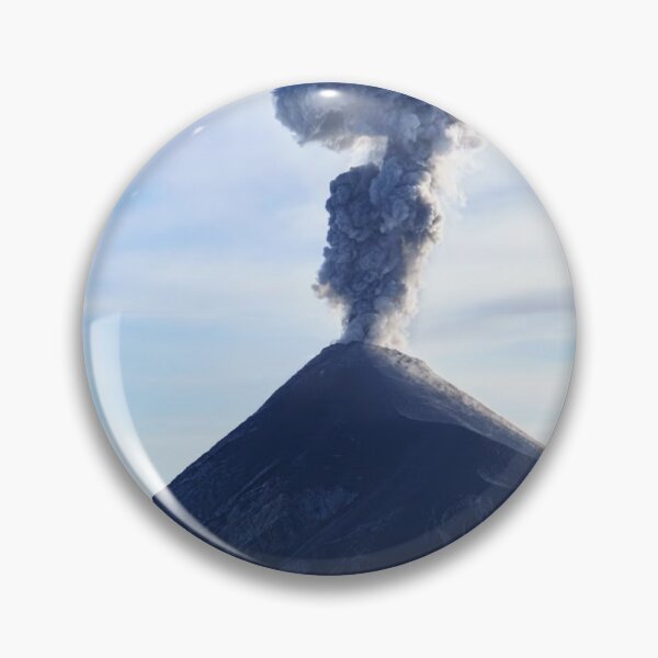 Item preview, Volcano Smoking Scene Photographic Print designed and sold by Mother-Nature65.