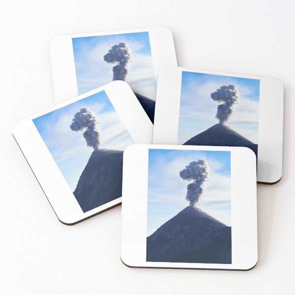 Item preview, Volcano Smoking Scene Photographic Print designed and sold by Mother-Nature65.