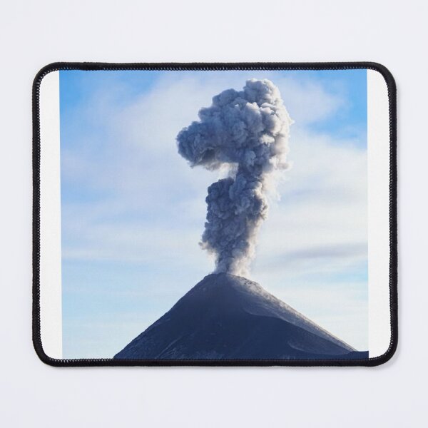 Item preview, Volcano Smoking Scene Photographic Print designed and sold by Mother-Nature65.