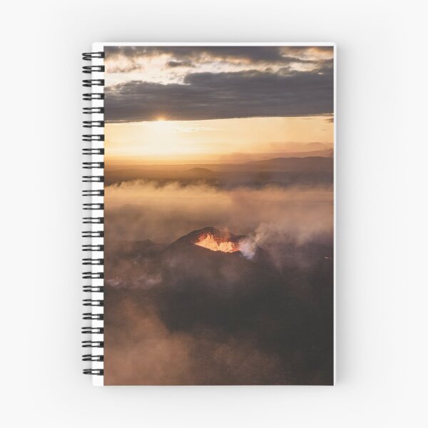 Item preview, Volcano Sunset Scene Photographic Print designed and sold by Mother-Nature65.