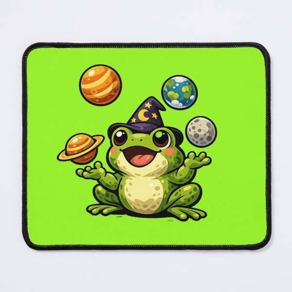 Item preview, Magician frog juggling designed and sold by FroggyOnly.