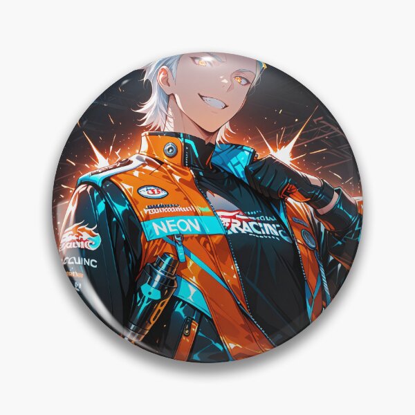 Item preview, Anime Racing Driver Neon Motorsport Aesthetic designed and sold by AOUS1212.