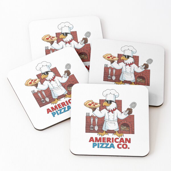 Item preview, American Pizza Co Patriotic Chef Bald Eagle designed and sold by anderlee.