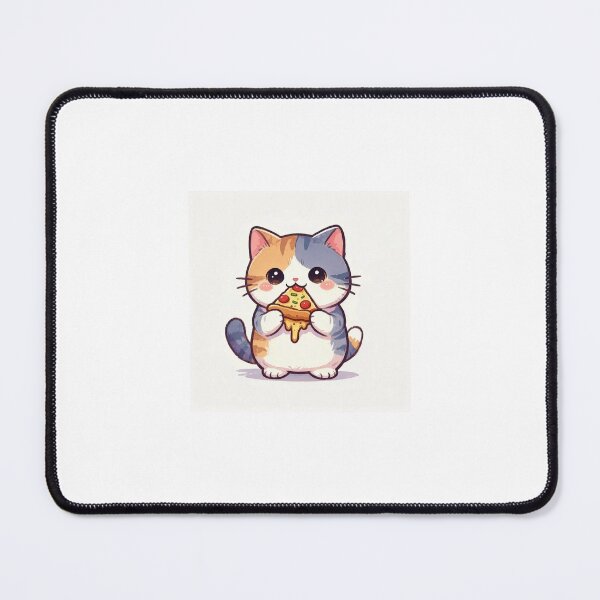 Item preview, Cute cat kawaii pizza addict designed and sold by EpicBoing.