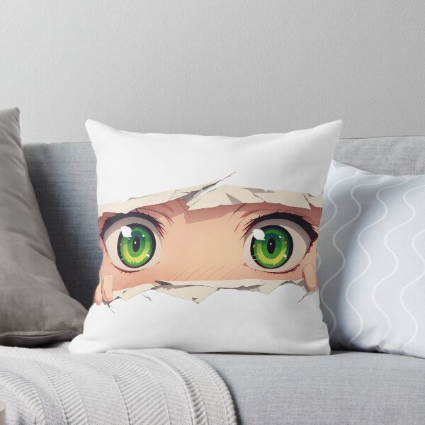 Item preview, Amaimon Blue Exorcist Torn Paper Eyes Peeker Green Eyes Stare designed and sold by PMartistStudio.