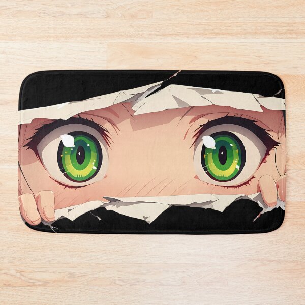 Item preview, Amaimon Blue Exorcist Torn Paper Eyes Peeker Green Eyes Stare designed and sold by PMartistStudio.