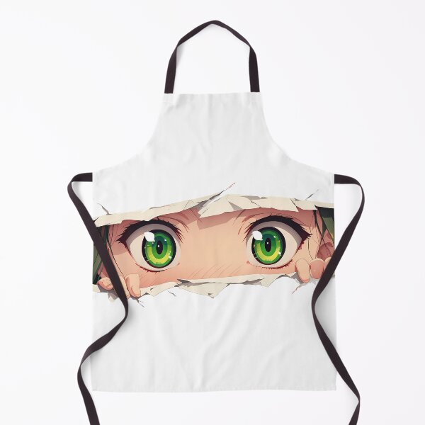 Item preview, Amaimon Blue Exorcist Torn Paper Eyes Peeker Green Eyes Stare designed and sold by PMartistStudio.