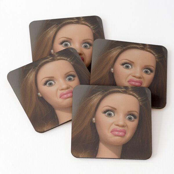 Item preview, Vintage 90s Doll Face Meme designed and sold by playrify.