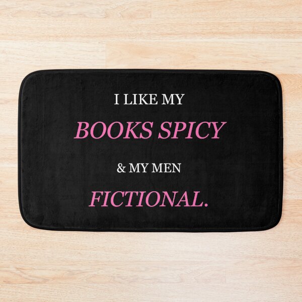 Item preview, I Like My Books Spicy And My Men Fictional Funny BookTok Reader Gift designed and sold by Mikidesign1988.