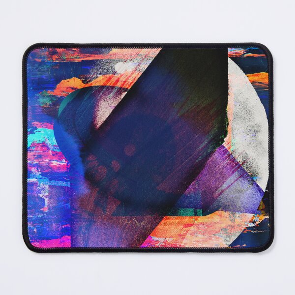 Item preview, Cosmic Rift Abstract - Glitch Sunset Geometric Art designed and sold by NickDedidis.