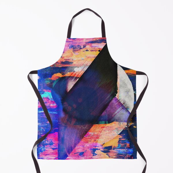 Item preview, Cosmic Rift Abstract - Glitch Sunset Geometric Art designed and sold by NickDedidis.
