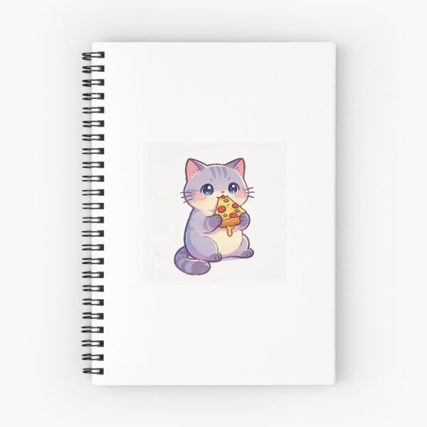 Item preview, Cute cat kawaii pizza addict designed and sold by EpicBoing.