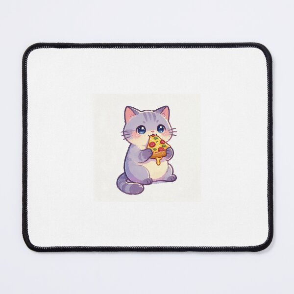 Item preview, Cute cat kawaii pizza addict designed and sold by EpicBoing.