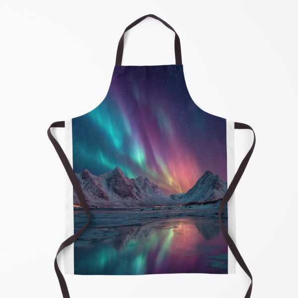Item preview, Northern Light Mountains designed and sold by NicolasGlowArt.