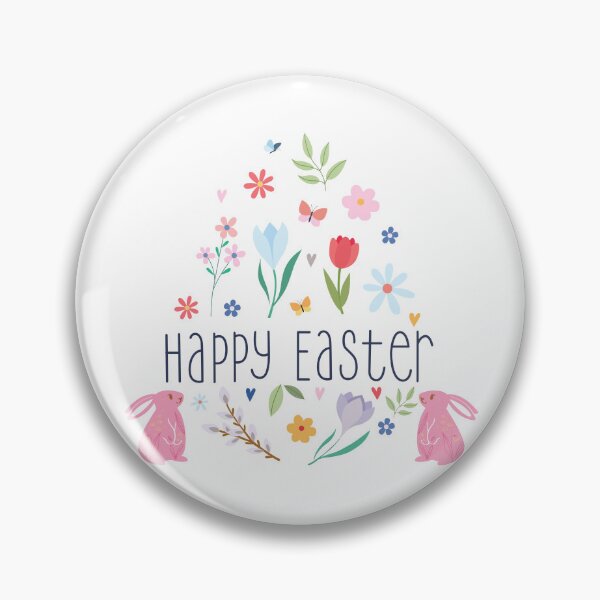 Item preview, Happy Easter – Cute Bunny Easter Holiday Design designed and sold by MSHobbies.