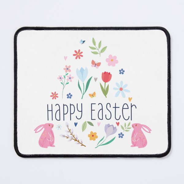 Item preview, Happy Easter – Cute Bunny Easter Holiday Design designed and sold by MSHobbies.