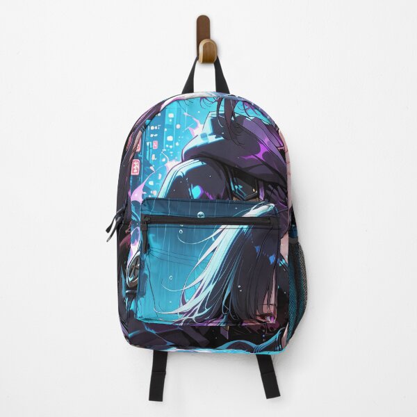 Item preview, Cyberpunk Anime Assassin Neon Night designed and sold by AOUS1212.